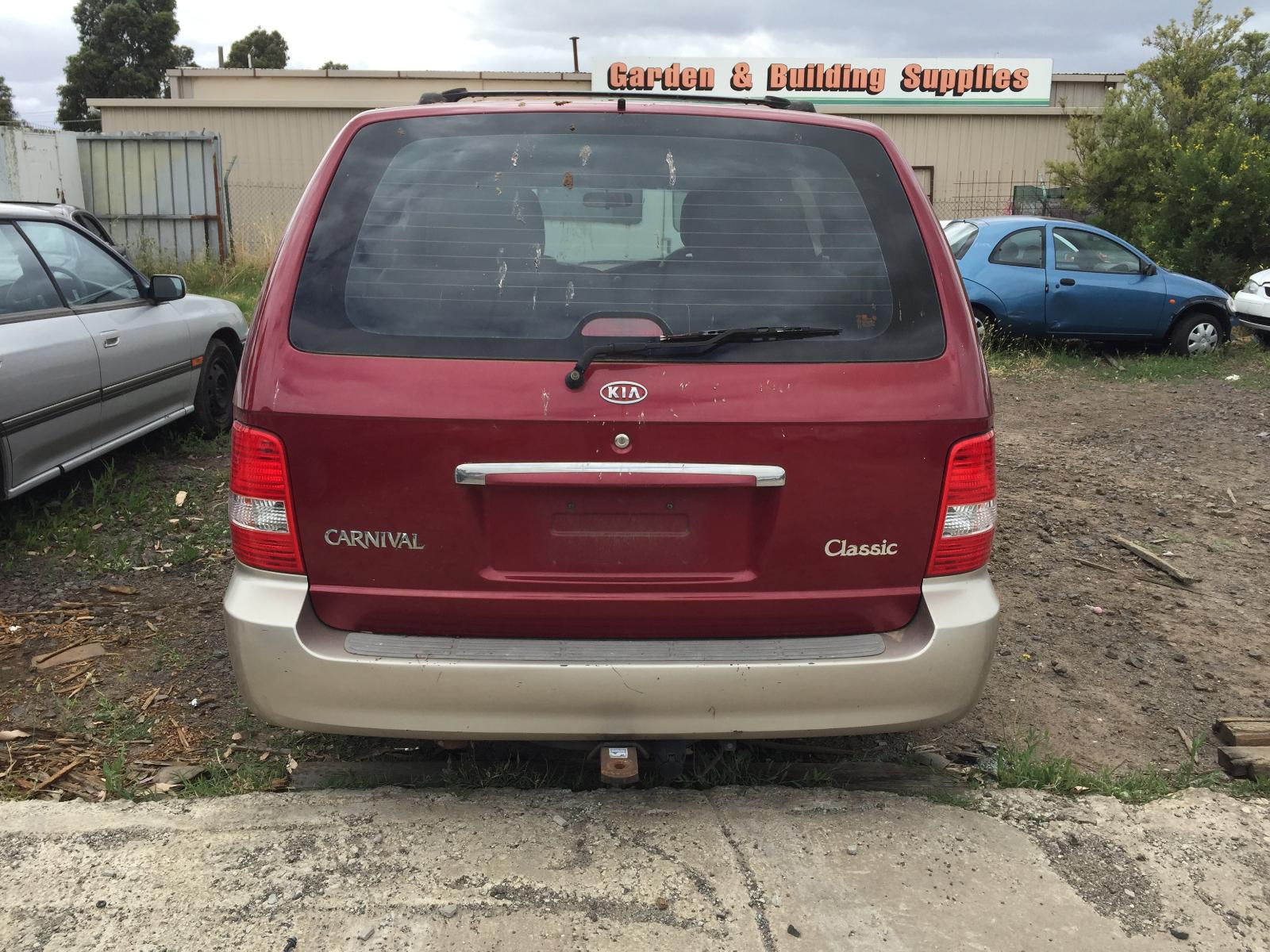 Kia Carnival Rear Bumper KV Series II Genuine 20012006 eBay